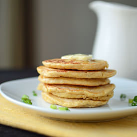 Cornmeal Griddle Cakes - Recipe photo by thewellflouredkitchen