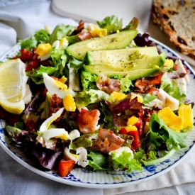 Mixed Salad with Roast Chicken - Recipe photo by Health Inspirations