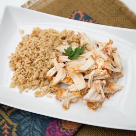 Mexican Crock Pot Chicken - Recipe photo by momsdish