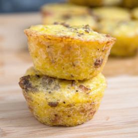 Sausage Grits Muffins - Recipe photo by clarkscondensed