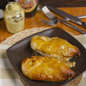 Chicken with Mustard & Maple Syrup - Recipe photo by BeatriZ