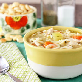 Homemade Chicken Noodle Soup - Recipe photo by livelaughrowe