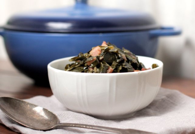 Perfectly Seasoned Collard Greens - Recipe photo by livesimplymom