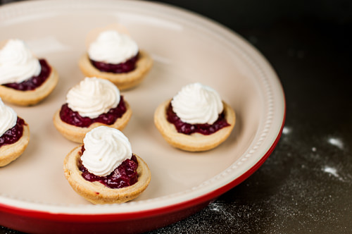 Mini Cranberry Pies with Meringue - Recipe photo by intheknowmom