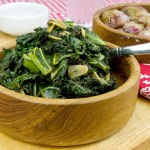 Garlicky BBQ Kale - Recipe photo by DJFoodie