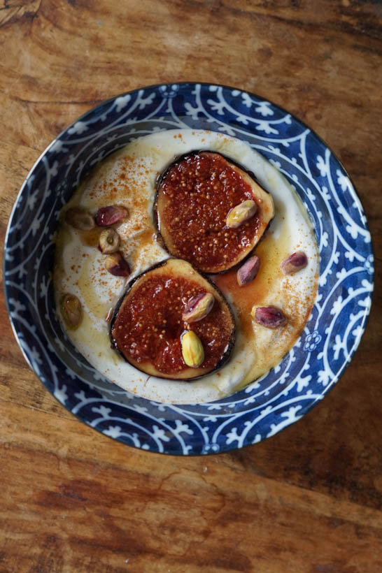 Caramelized Figs with Greek Yogurt - Recipe photo by I am Cooking with Love