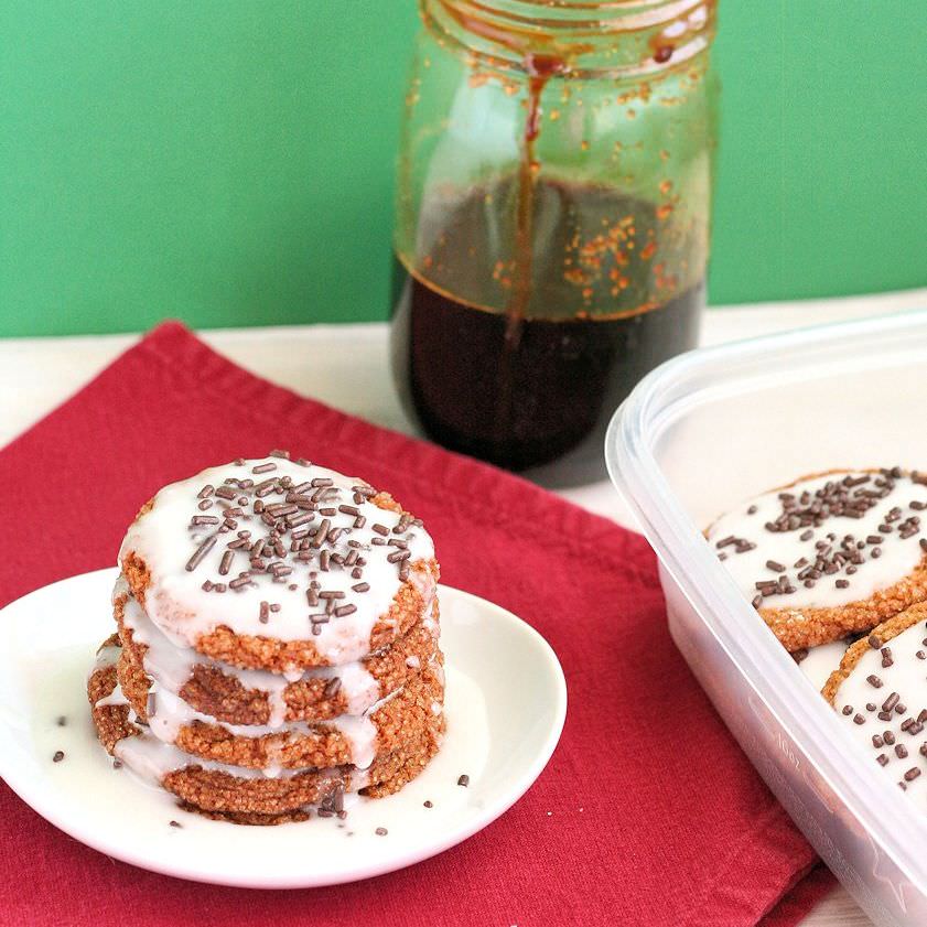 Iced Molasses Cookies - Recipe photo by lcrowther
