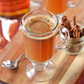 Hot Buttered Bourbon - Recipe photo by wellplated