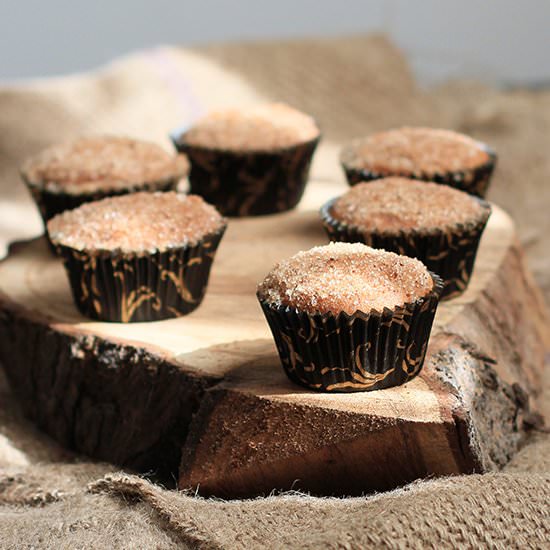 Gingerbread Doughnut Muffins - Recipe photo by swapnaz