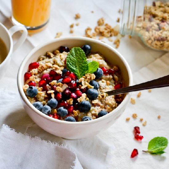 4-Minute Microwave Oatmeal - Recipe photo by Health Inspirations