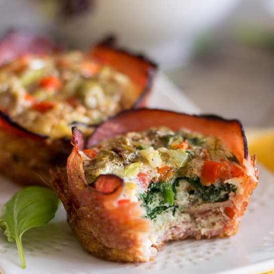 Portable Western Omelettes - Recipe photo by The Healthy Foodie