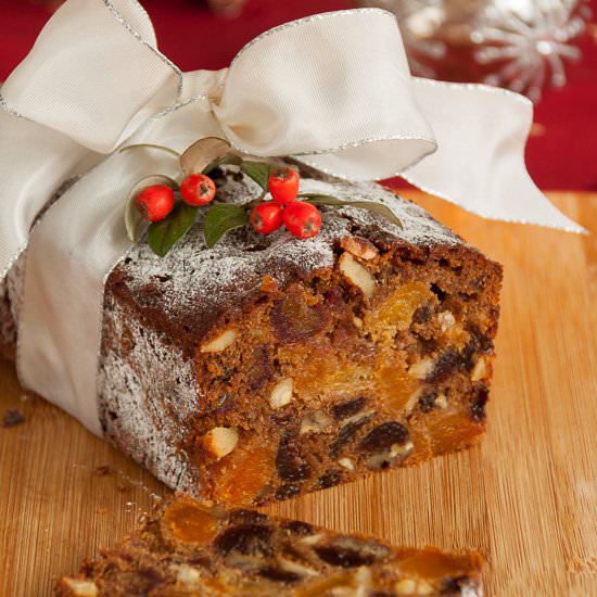 English Christmas Cake - Recipe photo by Carolines Blog