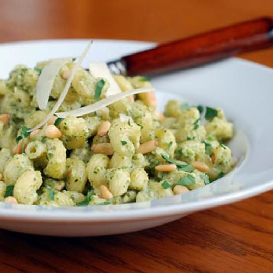 Creamy Broccoli Pesto - Recipe photo by Circle B Kitchen
