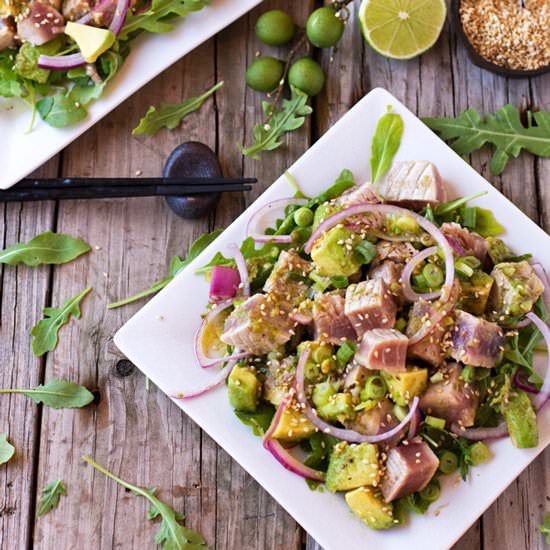 Asian Tuna Salad - Recipe photo by foolproofliving.com