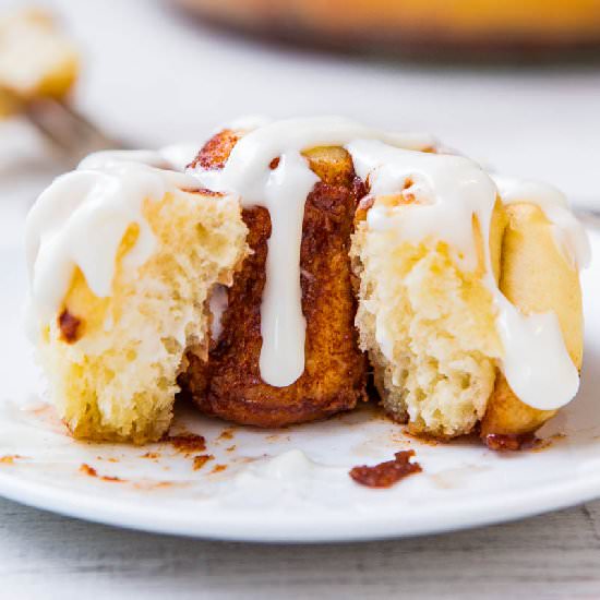 One-Hour Homemade Cinnamon Rolls - Recipe photo by Averie