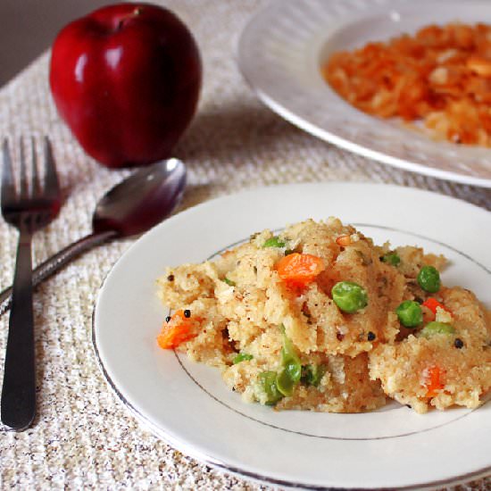 Upma - Recipe photo by sindhooraskitchen