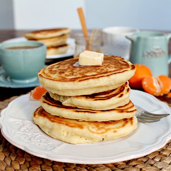 Old-fashioned Buttermilk Pancakes - Recipe photo by honeyandfigs