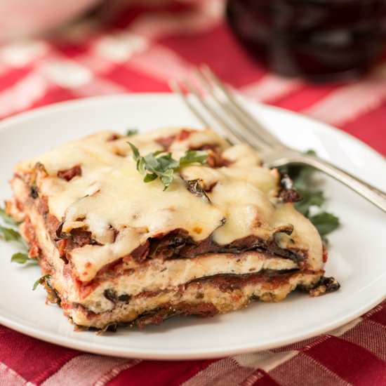 Flower Sprout (Kale) Lasagna - Recipe photo by The Witch