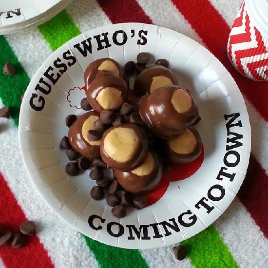 Classic Buckeyes - Recipe photo by baconandlegs