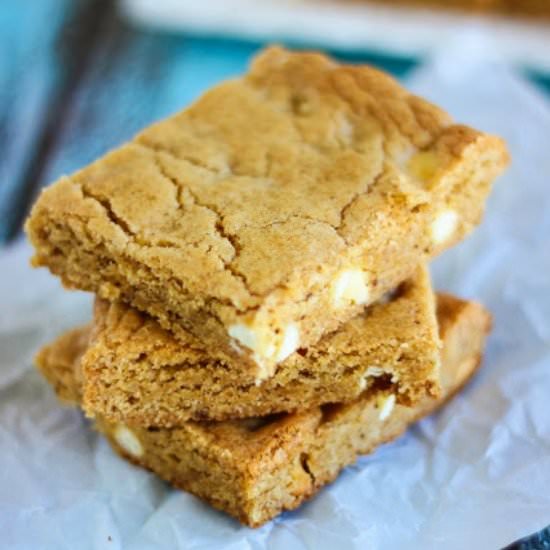 Browned Butter Blondies - Recipe photo by MandysRecipeBox