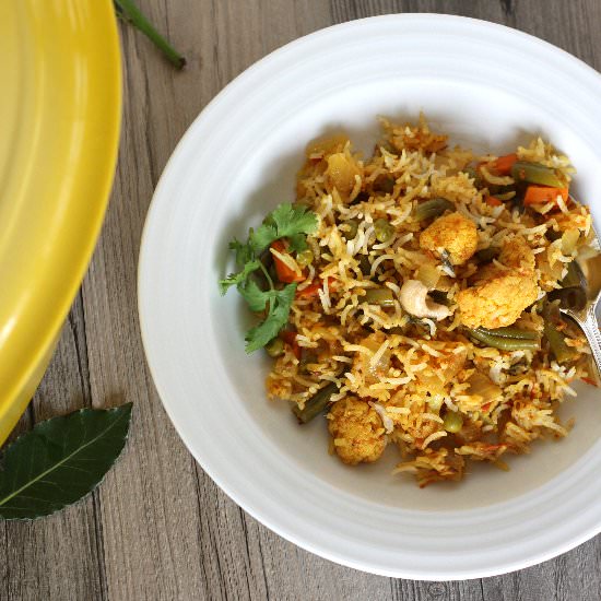 Vegetable Biryani - Recipe photo by FoodFanatical