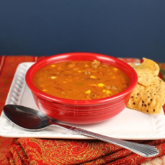 Easy Taco Soup - Recipe photo by PalatablePastime
