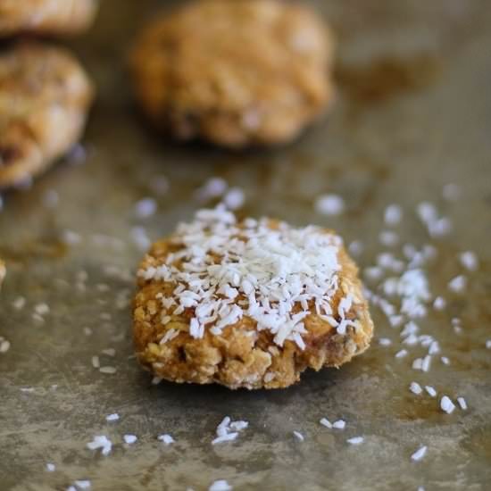 Coconut Sweet Potato Cookies - Recipe photo by roastedroot