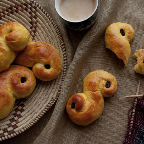Swedish Saffron Buns - Recipe photo by myblueandwhitekitchen