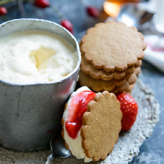 Coconut Ice Cream Sandwich - Recipe photo by Somewhere Ove The Kitchen