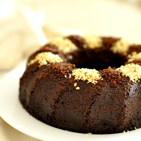 Chocolate Hazelnut Fudge Cake - Recipe photo by PelinChef