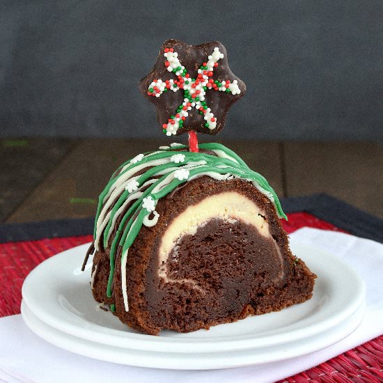 Chocolate Peppermint Cake - Recipe photo by BruCrewLife