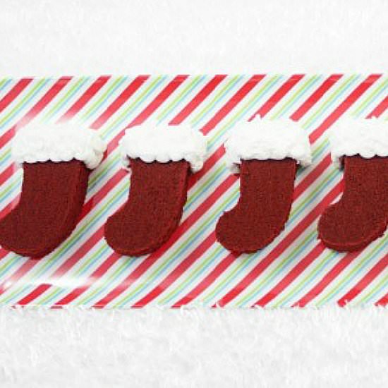 Naughty or Nice Stocking Cakes - Recipe photo by SheKnows Food Editor