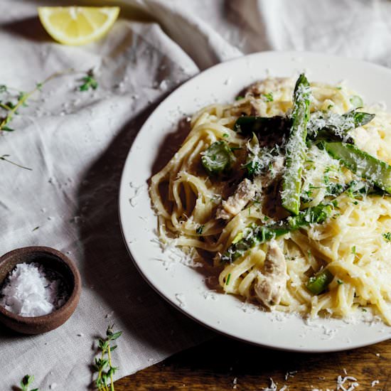 Lemon, Chicken & Asparagus Pasta - Recipe photo by Simply Delicious