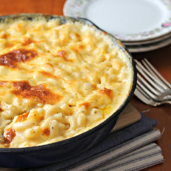 Baked Macaroni and Cheese - Recipe photo by Rachel Ballard
