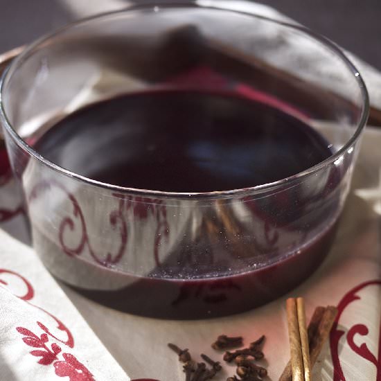 Orange Honey Glühwein - Recipe photo by kiwiandpeach