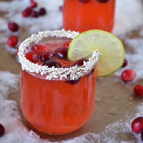 Cranberry Lime Spritzer - Recipe photo by ourpaleolife
