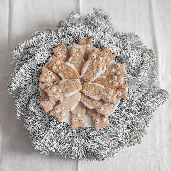 Gingerbread Owls - Recipe photo by FoodPornVeganStyle