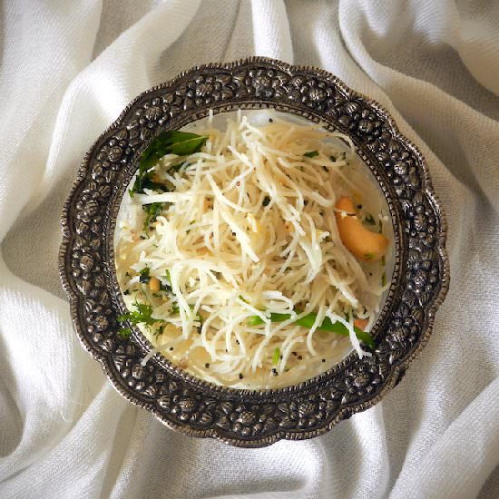 Coconut and Lemon Sevai - Recipe photo by pratibabhat