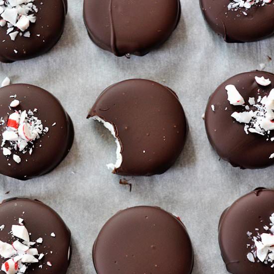 Homemade Peppermint Patties - Recipe photo by mykitchencafe