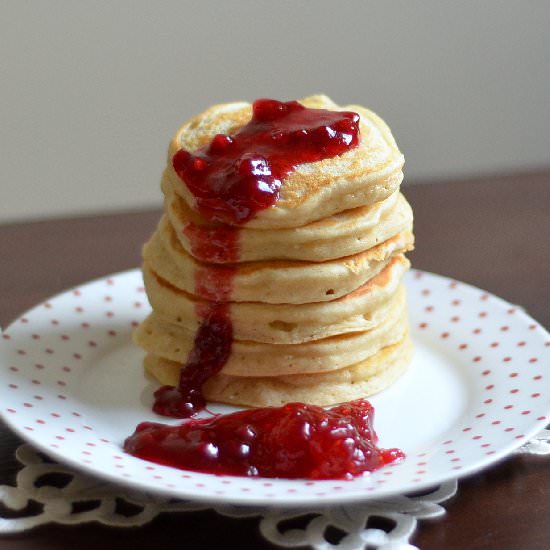 Coconut Pancakes - Recipe photo by whiness