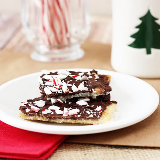 Peppermint Cookie Bark - Recipe photo by livelaughrowe