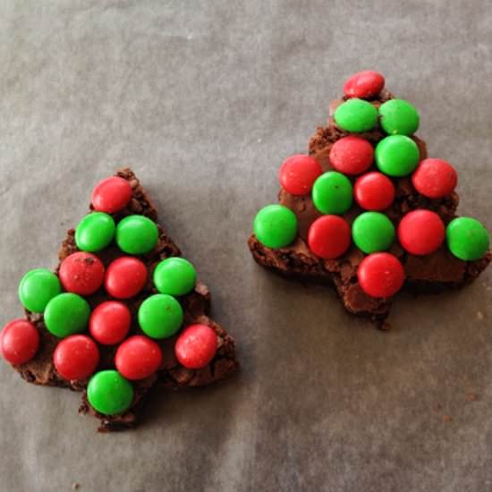 Christmas Brownie Trees - Recipe photo by jessicainthekitchen