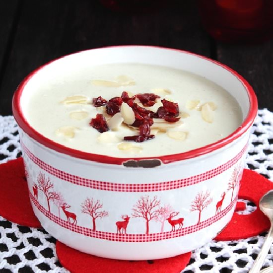Almond Soup - Recipe photo by rustic kitchen
