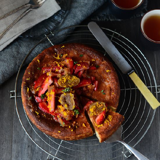 Baked Ricotta Cheesecake - Recipe photo by 84thand3rd