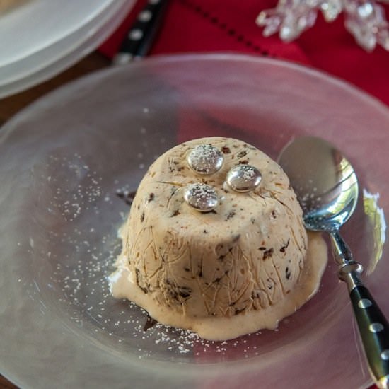 Christmas Pudding Ice Cream - Recipe photo by food and tools