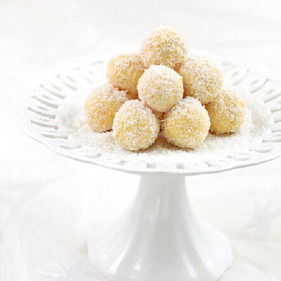 Orange Coconut Truffles - Recipe photo by Eva Toneva