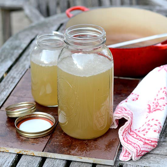 Turkey Stock - Recipe photo by Feed Your Soul