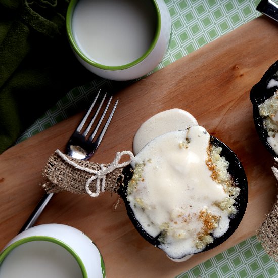 Cherry Skillet Cobbler - Recipe photo by olivesfordinner