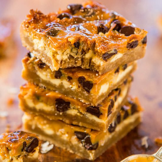 Dulce de Leche Coconut Choc Bars - Recipe photo by Averie