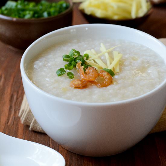Rice Porridge - Recipe photo by rachelcooksthai